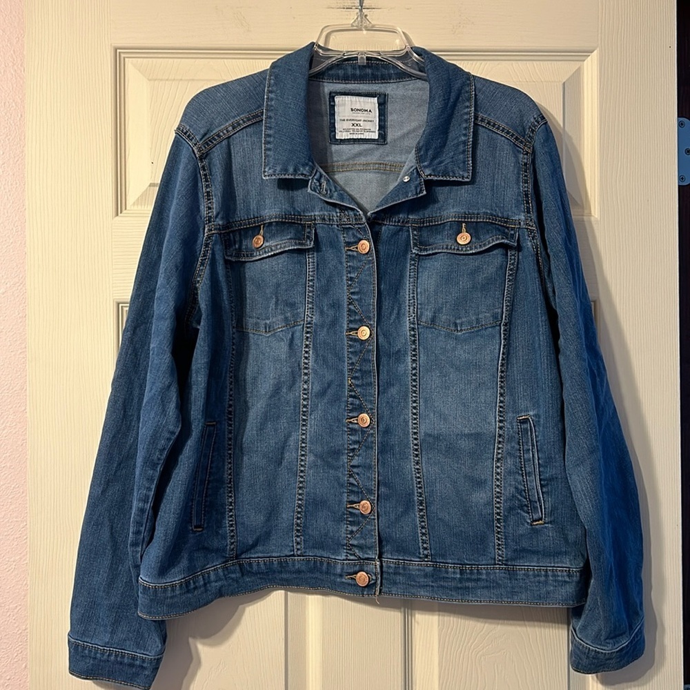 Sonoma The Everyday Jacket Jean Denim XXL